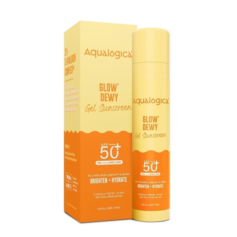 Aqualogica Glow+ Dewy Gel Sunscreen - 50 g product front view