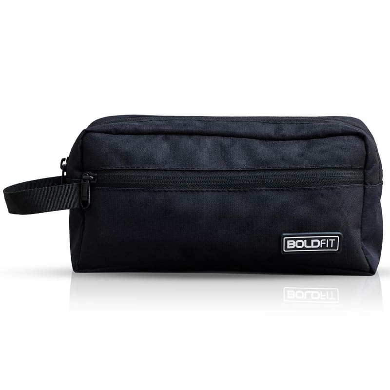 Boldfit polyester toiletry bag for travel, main product photo