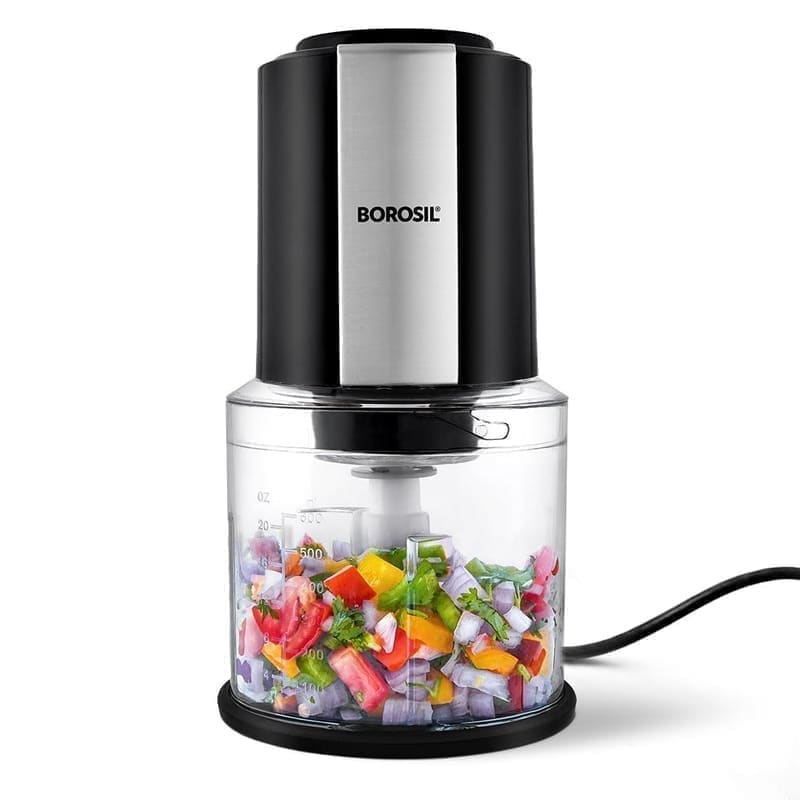 Borosil Chef Delite 300W Electric Chopper (600 ml) thumbnail