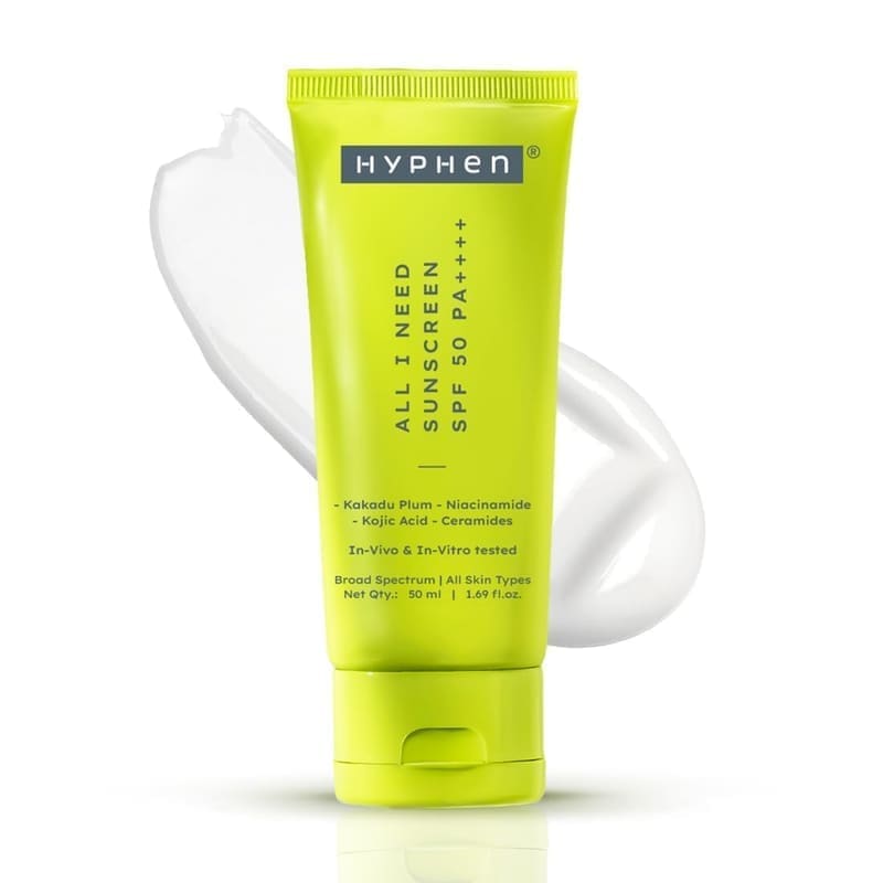 Hyphen All I Need Sunscreen SPF 50 PA++++ product front view
