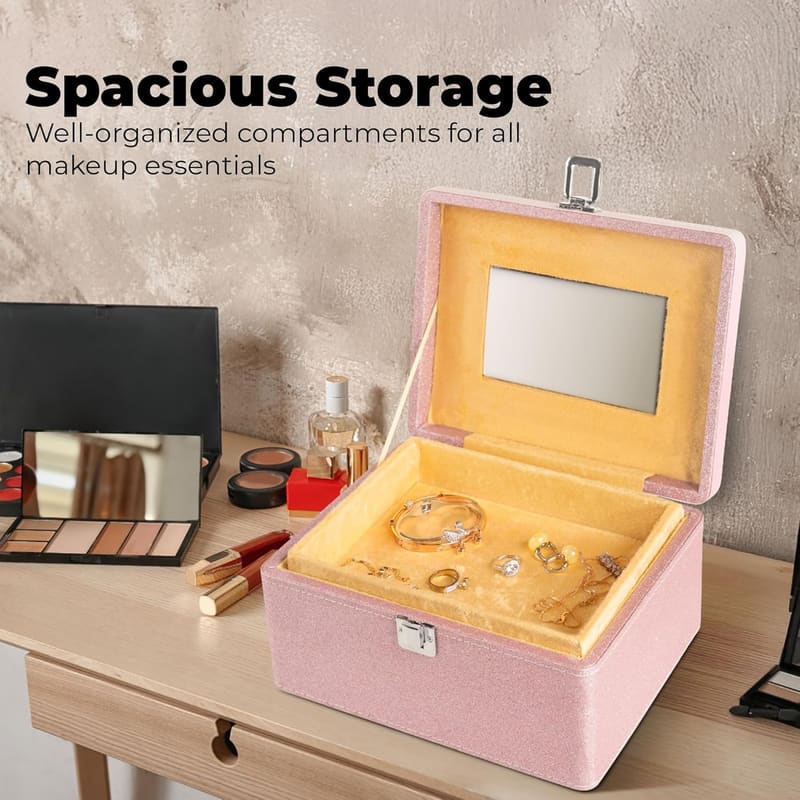 Birch & Co. makeup vanity box for brides, listing detail image