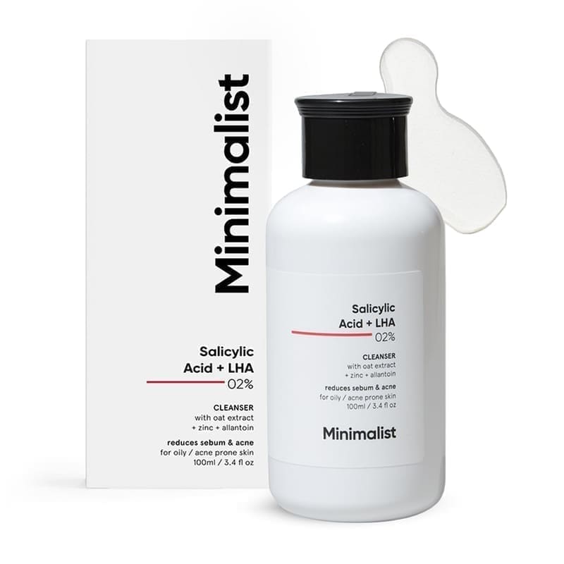 Minimalist Salicylic Acid 2% Face Wash + LHA Pore Cleansing 100ml