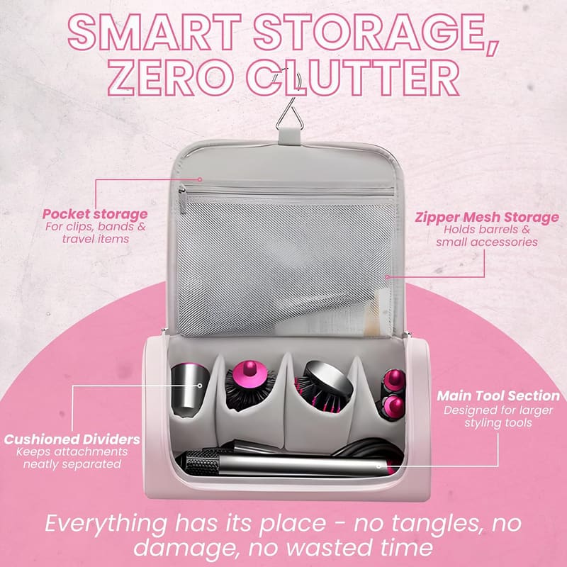 OCEANEVO Airwrap styler storage bag, listing detail image