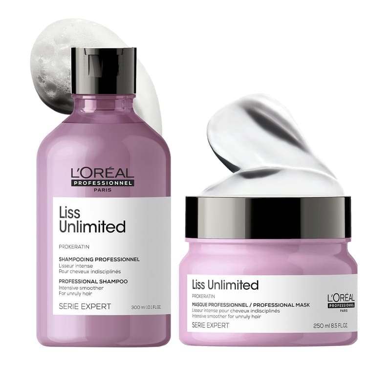 L'Oréal Professionnel Liss Unlimited Professional Shampoo For Unruly Hair, 300ML product front view