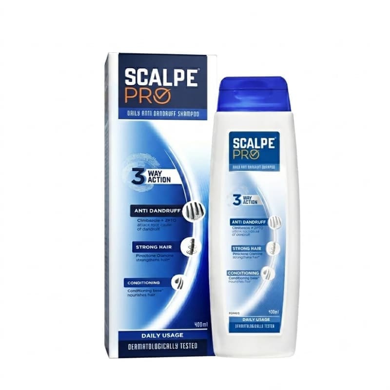 Scalpe Pro Daily Anti-Dandruff Shampoo product front view