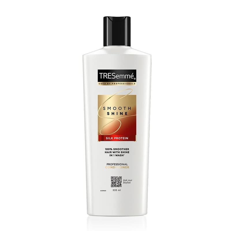 TRESemme Smooth Shine Conditioner 335ml With Vitamin H and Silk Protein product front view