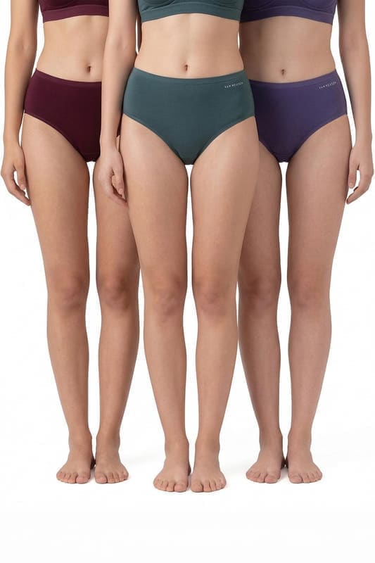 Van Heusen Women's Cotton Hipster (Pack of 3) thumbnail